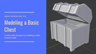 Making a Treasure Chest [Blender 2.8]