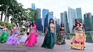 Bellydance Haven Outdoor Performance of Bella Ciao by Giselle and Team