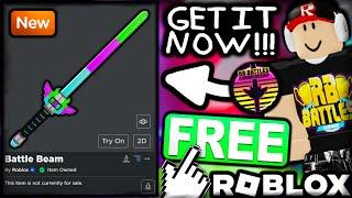 FREE ACCESSORY! HOW TO GET Battle Beam! (ROBLOX RB BATTLES  SEASON 3 EVENT)