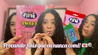 Provando balas finis que eu nunca comi! {Canal Sophia Lima}