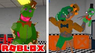 NEW Twisted And Scrap Animatronics in Roblox Hew's Arcade and Pizza