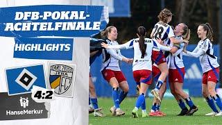 EINZUG INS VIERTELFINALE! | HSV Frauen vs. FC Carl-Zeiss Jena | DFB-Pokal-Highlights