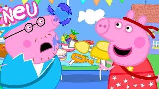 Peppa-Wutz-Geschichten | Das vornehme nasse Gartenfest  | Videos für Kinder |