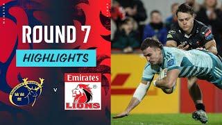 Munster v Emirates Lions | Highlights | Round 7 | URC 2024/25