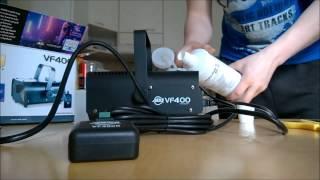 ADJ VF400 400W mobile Fog Smoke Machine Unboxing & Review