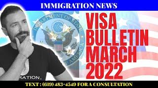 The March 2022 Visa Bulletin and Predictions