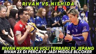 VOLI TERBARU RIVAN NURMULKI DI LIGA JEPANG JADI QUICKER / MIDDLE BLOCKER