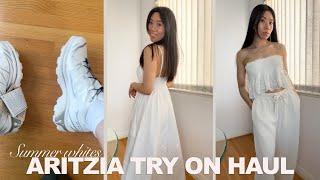 NEW SUMMER DRESSES | ARITZIA TRY ON SHOPPING HAUL | SALOMON XT-WHISPER GORE-TEX | WHITE BASICS