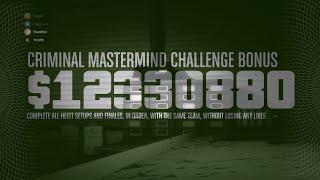 Criminal Mastermind Practice:  GTA Online Heist Money Grind Continues