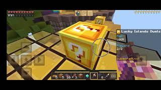 Я Играю Скай Варс С Лаки Блоками На Сервере CubeCraft Crafting and Building 3 Часть