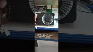 Broken GPU fan modified