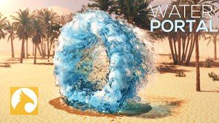 Water Portal VFX Tutorial with Phoenix & Vray in 3Ds Max (Full Process) | RedefineFX