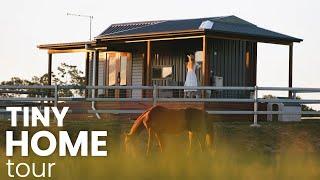 Twin Tiny House Tour in Yamba | 17sqm / 180sqft Farm Stay NSW | Australia Airbnb | Ep 14