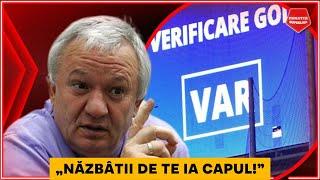 „UN BALAMUC CONTINUU!” Adrian Porumboiu, REACTIE FURIBUNDA in direct la adresa arbitrajului VAR