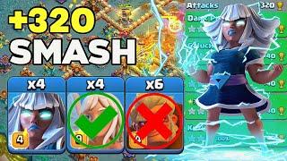 Ultimate TH16 Electro Titan Smash Legend League Attacks! Clash of Clans