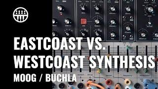 Buchla Easel Command & Moog Grandmother | Eastcoast vs. Westcoast Synthesis | Thomann