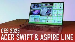 Acer's CES Laptop Refresh Leans Into Copilot+ PCs and ... Oyster Shells?