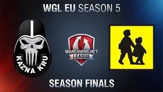 Kazna Kru vs. Schoolbus - WGLU Season Finals 2015 Sofia Grand Final - World of Tanks