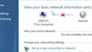 How to enable your network connection in Windows 7