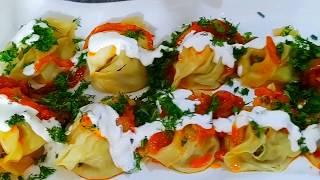 Манту. Манты вкусная подача .    بسیار منتو خوشمزه тоҷикона