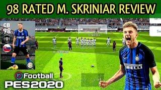 98 RATED M.SKRINIAR REVIEEW INTER MILAN PES2020| FEATURED PLAYER SKRINIAR PES2020| PES TIPS WORLD