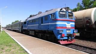 2M62U-0271 DMU train near Vitebsk