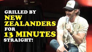 New Zealanders Questioning A Stand-Up Comedian For 13 Minutes Straight | Crowd Work