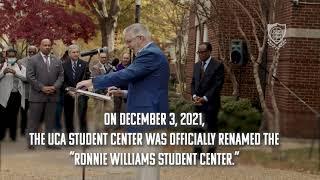 UCA Renames student center the "Ronnie Williams Student Center"