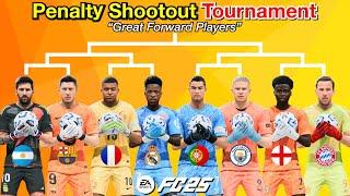 Great Forwards become Goalkeepers! Penalty Shootout Tournament! Messi, Ronaldo, Vini Jr…【FC 25】