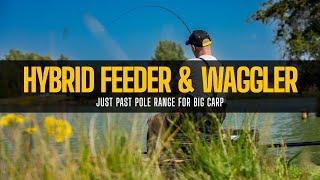 Hybrid Feeder & Waggler Tactics for Big Carp Just past Pole Range | Rob Wootton