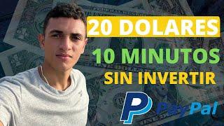 20$ EN TU CELULAR SIN INVERTIR: COMO GANAR DINERO POR INTERNET PARA PAYPAL 2022