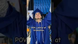 Hispanics when they graduate 