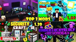 Top 3 MODS for Minecraft 1.20 and Crafting And Builting | #daosaogamers