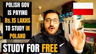 GET PAID Rs. 15,00,000 FOR 2YRS TO STUDY IN POLAND FOR FREE| FREE EDUCATION IN POLAND EUROPE| NAWA