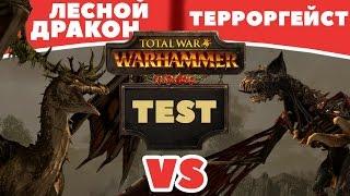 Лесной Дракон против Терроргейст | Тесты Total War: Warhammer