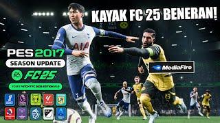 KEREN PARAH INSTALL PES 2017 PATCH FC 2025 BY YOSFX DI LAPTOP ATAU PC