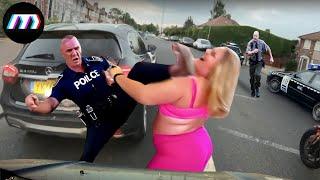 95 Tragic Moments Police Vs Road Rage Drivers Got Instant Karma Caught On Dashcam!