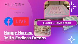 ALLORA - Facebook Live Program | Bedsheet  | Bed Cover | Quilt | Comforter - 30/09/2021