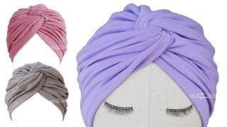 Twisted Turban Hat Sewing Pattern - Turban Hat DIY