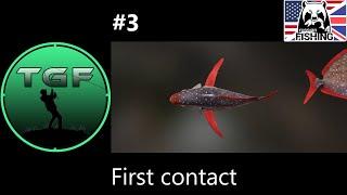 First contact  | Russian Fishing 4 | The german fisherman #3 | English