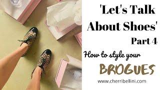 How to Style Brogue Shoes