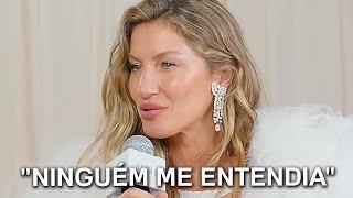 Gisele Bündchen falando sobre sua dificuldade em falar inglês (legendado)