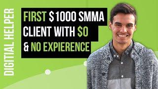 How I Landed My First $1,000 SMMA Client With No Money Or Experience In 2019 | (FPG Secret Strategy)