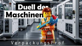 Kann der Lego-Nachbau die Profi-Maschine schlagen?