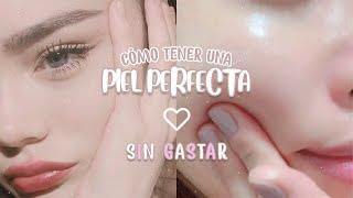 CÓMO TENER UNA PIEL PERFECTA Y BONITA *SIN GASTAR CASI NADA* | softly