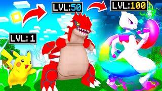 RANDOMLY Evolving LEGENDARY POKEMON to GOD POKEMON! (Minecraft Pixelmon)