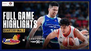 RAIN OR SHINE vs. CONVERGE QF GAME 2 | FULL GAME HIGHLIGHTS |PBA SEASON 49 COMMISSIONER’S CUP |FEB 7