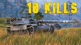 World of Tanks Bat.-Châtillon Bourrasque - 10 Kills