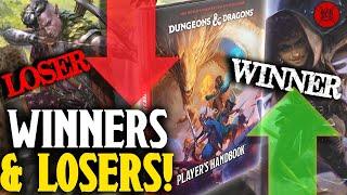 D&D Player's Hanbook 2024 WINNERS & LOSERS!