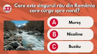  Cultură Generală | 40 de Întrebări Despre Geografia României #2